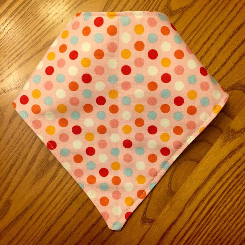 Halstuch - Tutti Fruchtig Polka Dot von Etsy - TheSewingGinger