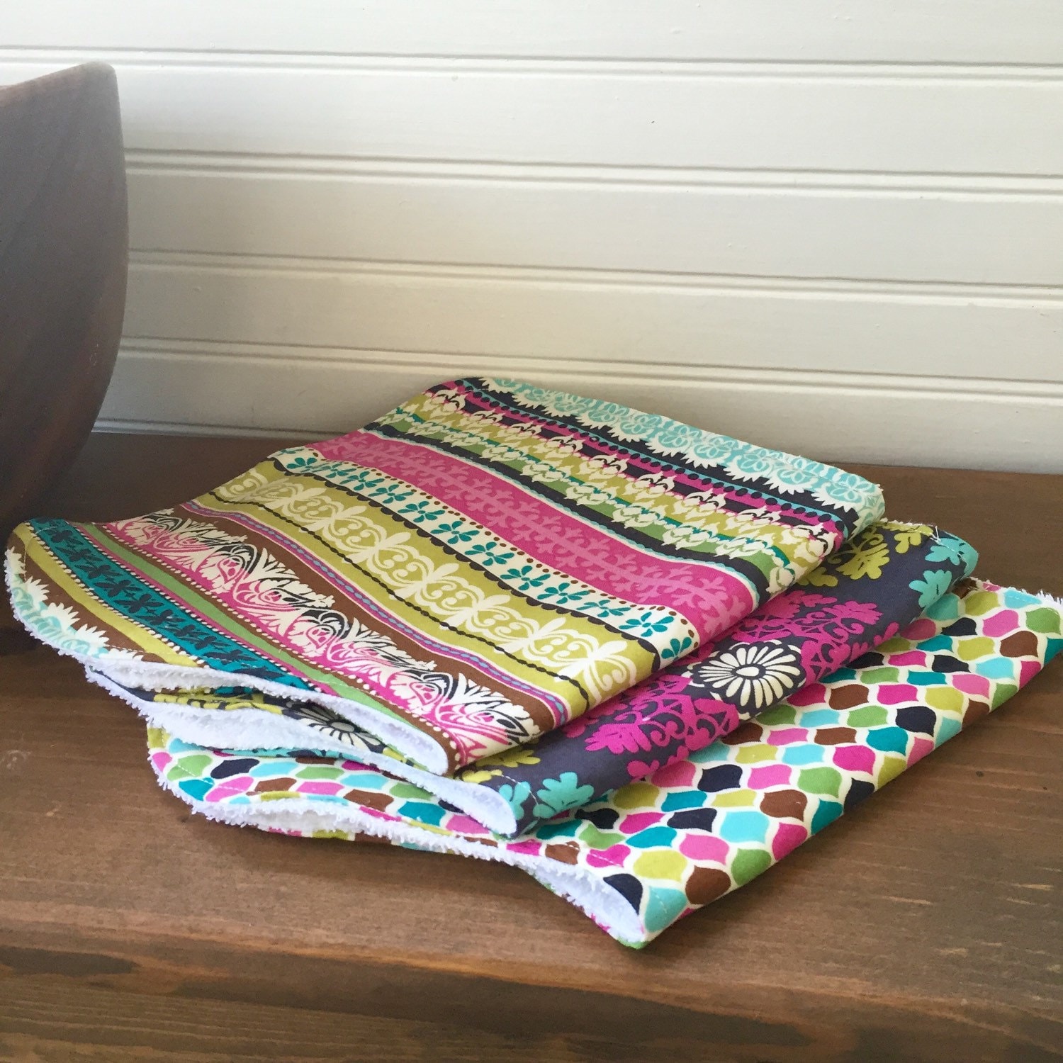 Konturierte Spucktücher - 3Er-Set Konturierte Spucktücher - 3Er-Set von Etsy - TheSewingGinger