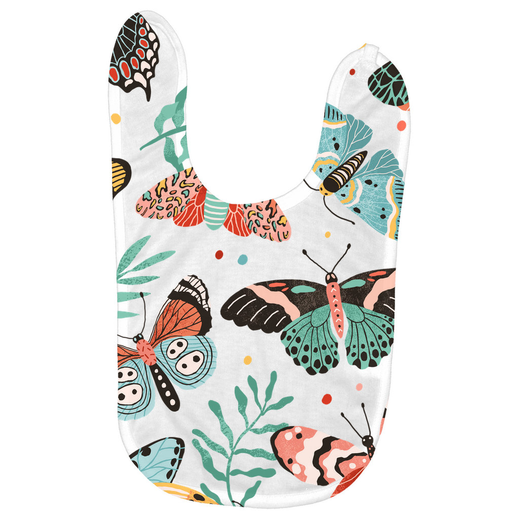 Motte Und Schmetterling Babyblätzchen Motte Und Schmetterling Babyblätzchen von Etsy - TheSmallAndWild