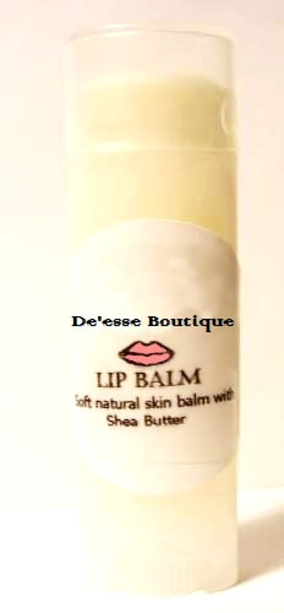 3 Pack - Alle Natürlichen Shea Butter Lippenbalsam Topf Oder Tube von Etsy - TheSycamoreBoutique