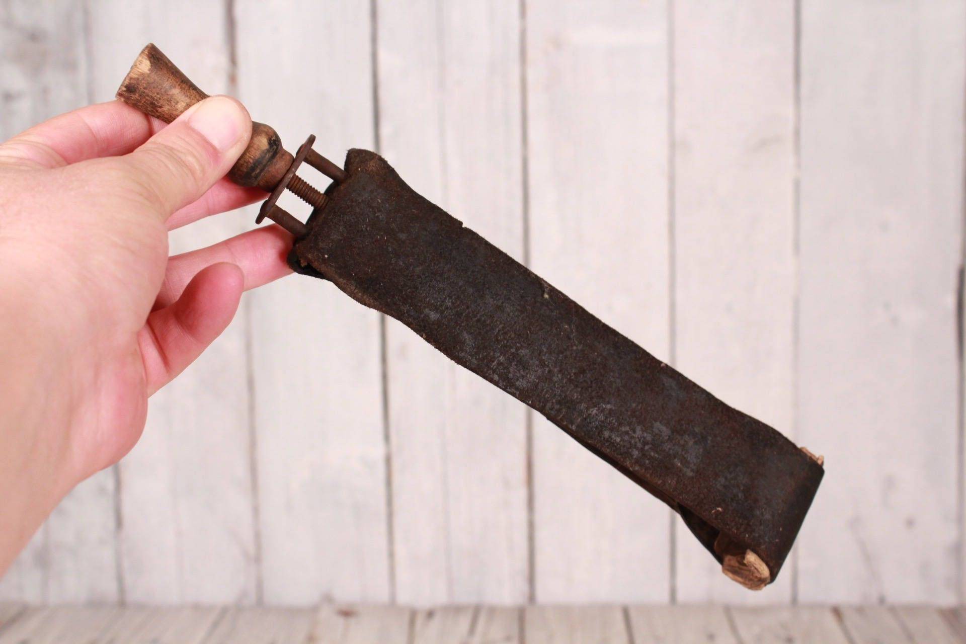 Vintage Leder Streichriemen Für Rasiermesser Im Berber-Stil, 1930Er Jahre von Etsy - TheVintageAmerica