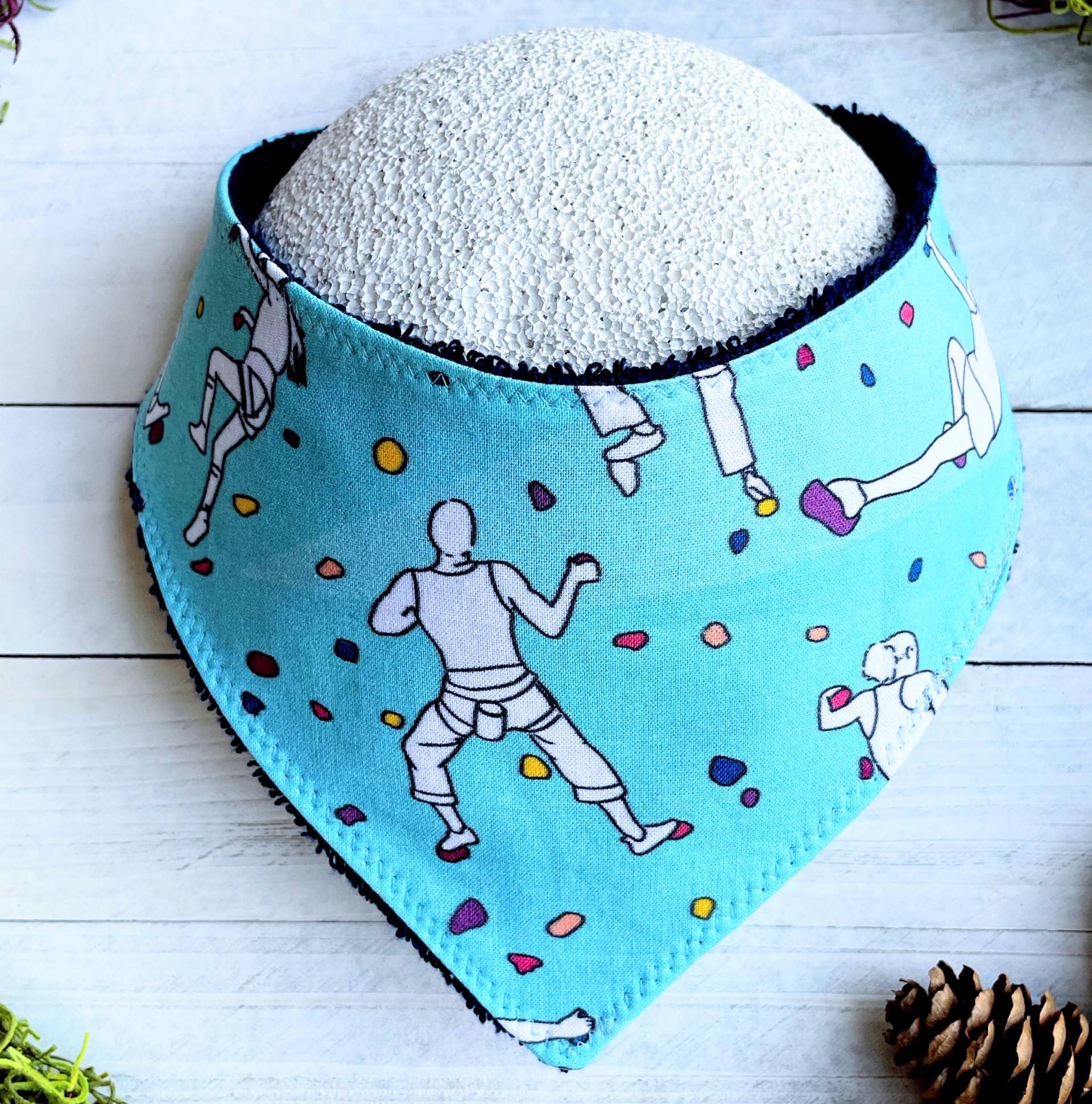 Lätzchen | Rock Kletterer Bandana Klettern Bouldern Boulder Klettern Outdoorsy Sportlich Baby Geschenk von Etsy - TheWobblyWaterbear