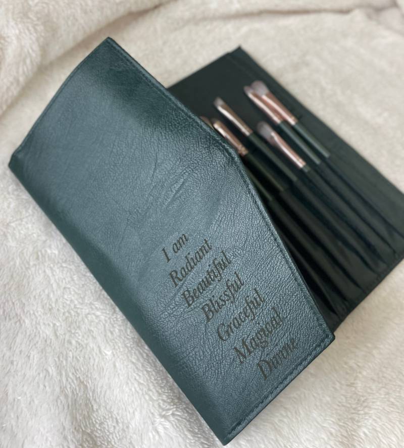 Make-Up Pinsel-Set, Veganes Pinsel-Set 14, Ich Bin Strahlend, Personalisierte Nachricht, Pinsel, Geschenkset Zum Muttertag von Etsy - Lovevioletalchemy
