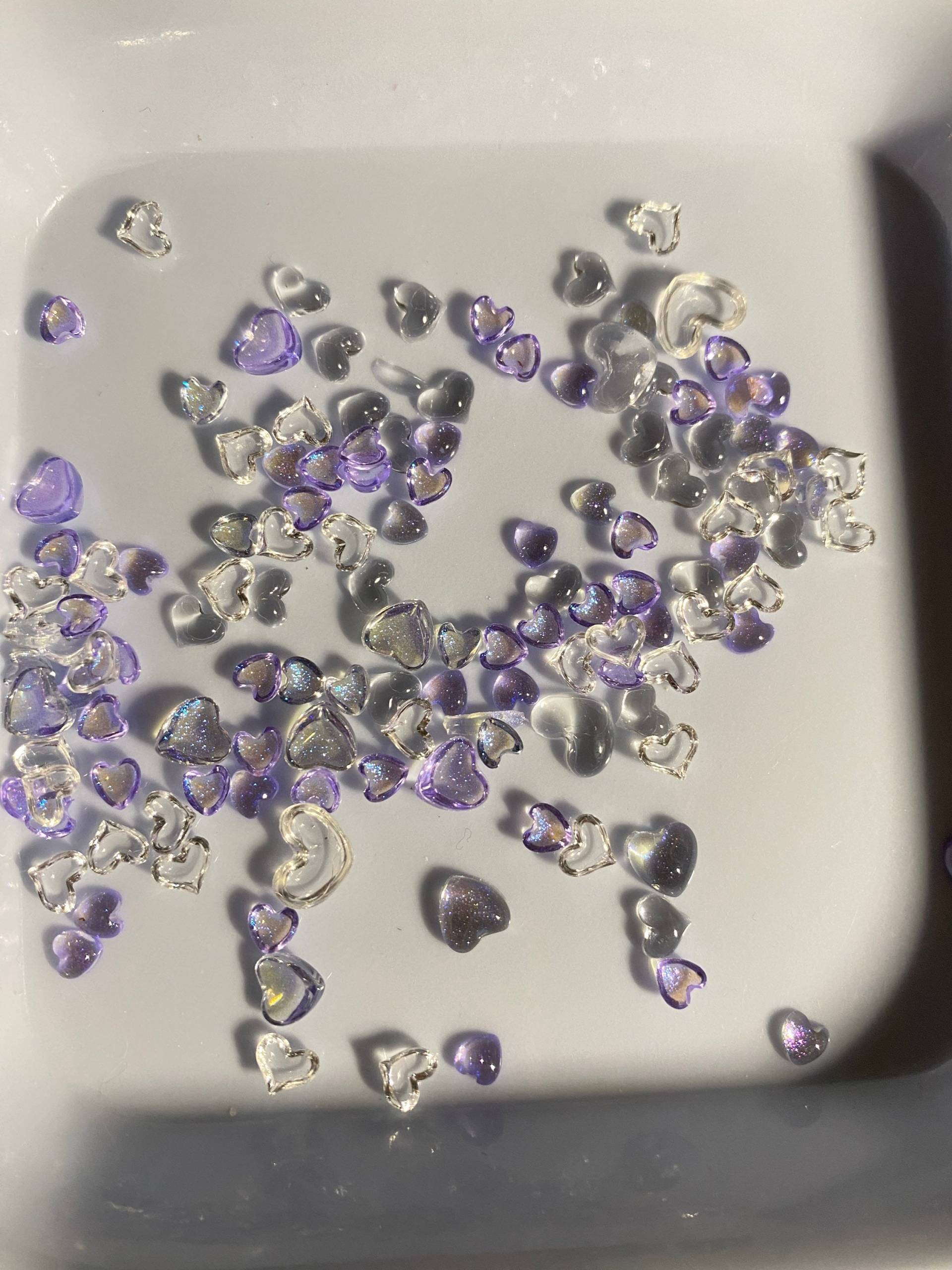10/30/50 Stk Mini Herz Harz Clear 3D Nagel Dekorationen, Diy Basteln N3127 Charms 10/30/50 Stk Mini Herz Harz Clear 3D Nagel Dekorationen, Diy Basteln N3127 Charms von Etsy - Thebestbox66