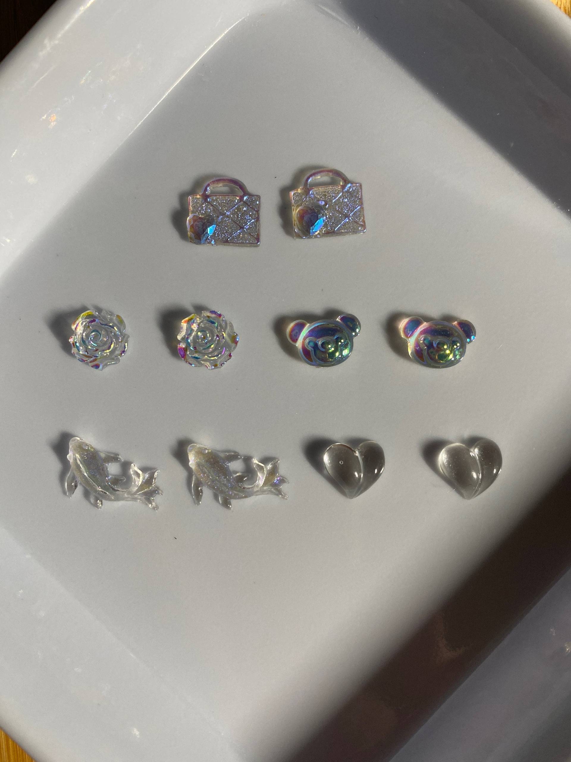 10 Stk 3D Nagel Dekorationen, Mix Model, Diy Basteln N3186 Charms Nail Art von Etsy - Thebestbox66
