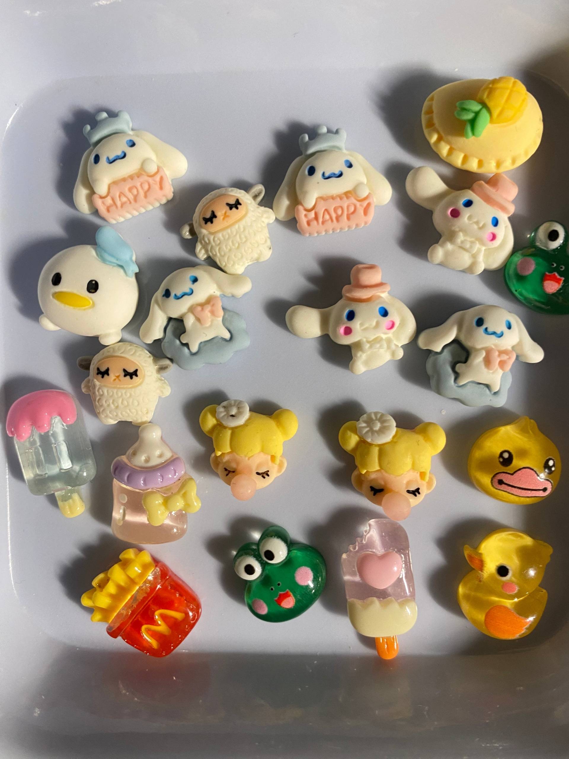 2 Stk Cartoon Mix Model 3D Nagel Dekorationen, Diy Basteln N3133 Charms von Etsy - Thebestbox66