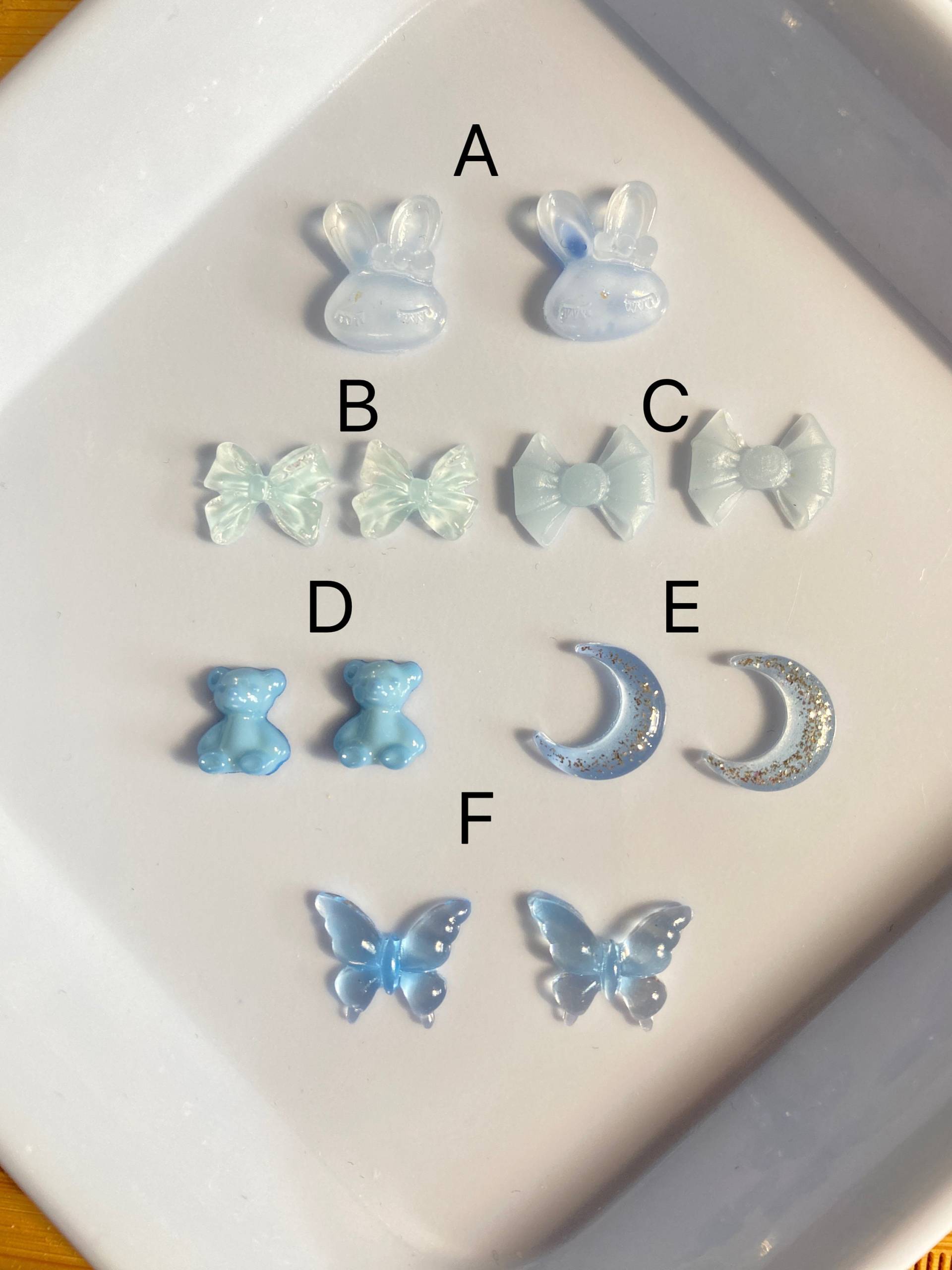 2 Stk Mix 3D Nagel Dekorationen, Mix Model, Diy Basteln N3188 Charms Nail Art 2 Stk Mix 3D Nagel Dekorationen, Mix Model, Diy Basteln N3188 Charms Nail Art von Etsy - Thebestbox66