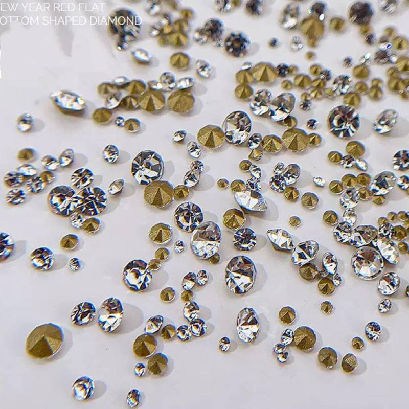 Strasssteine Nagelkunst, Schmuck/Diy Basteln 100/200/500/1000 Stk Clear Und Bunt N5002 von Etsy - Thebestbox66