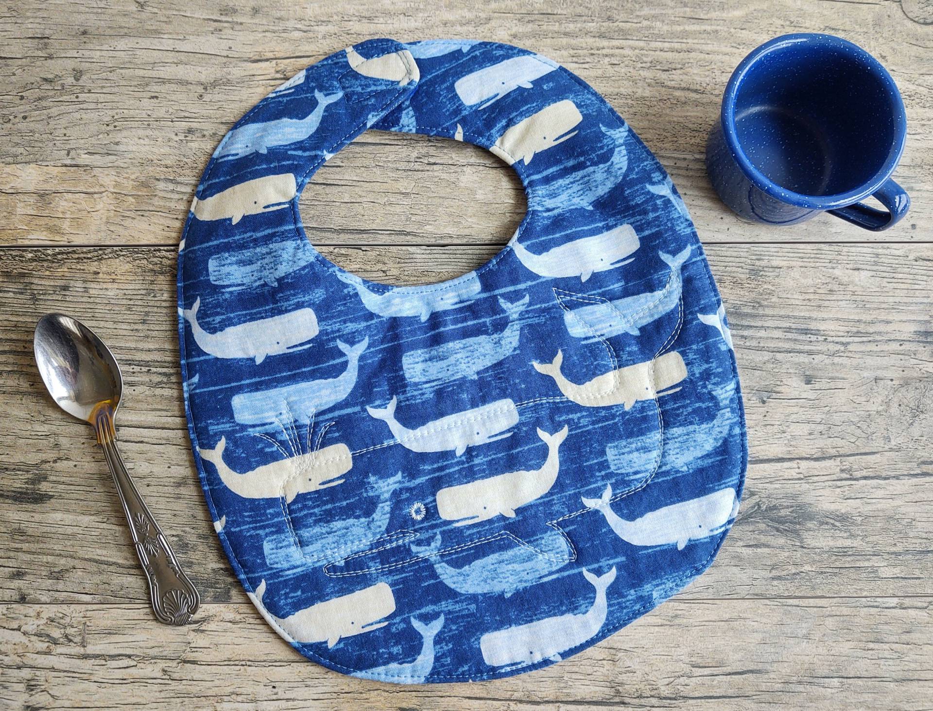 Wal-Druck-Baby-Lätzchen Wende-Baumwolllätzchen von Etsy - TheloniousPBear