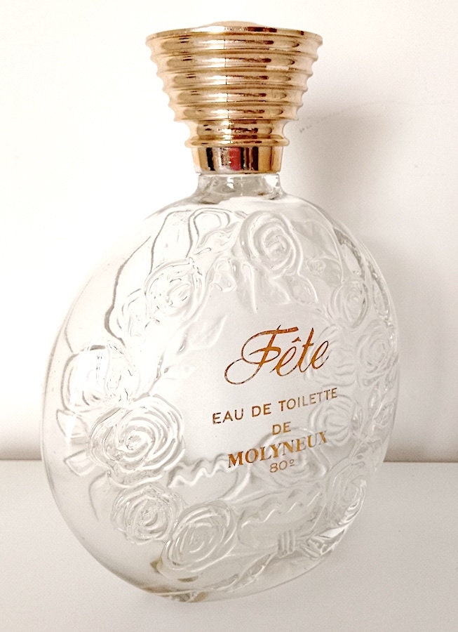 Molineux 80 Fete Paris Jumbo 110 Ml Leere Parfümflasche Elegante Aus Glas Den 60Er Jahren von Etsy - ThemyciaManu