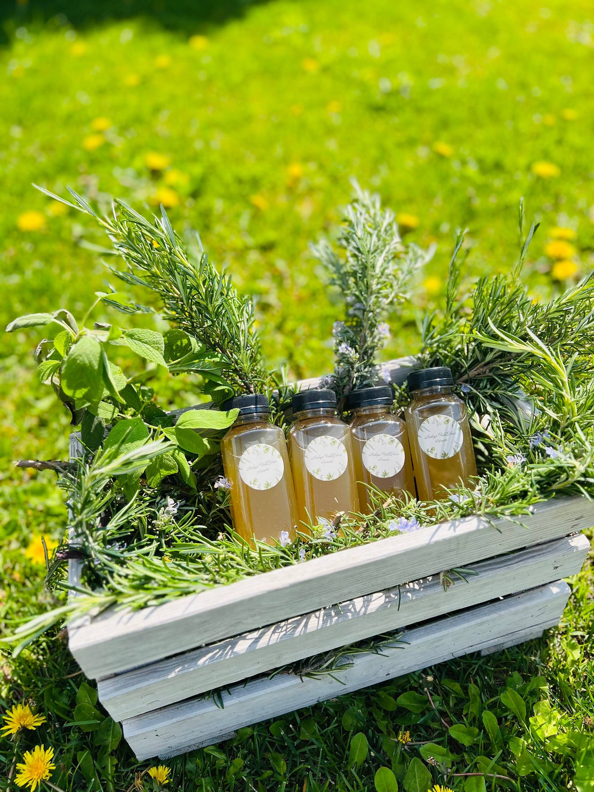 4xdeal Haarwachstumserum, Rosmarinwasser/Öl Aaliys Full Hair Serum, 1 Monatsdeal , Ohne Schadstoffe, 100% Bio, Für Dünne Haare, Haarpflege von Etsy - TheroseallyhairCo