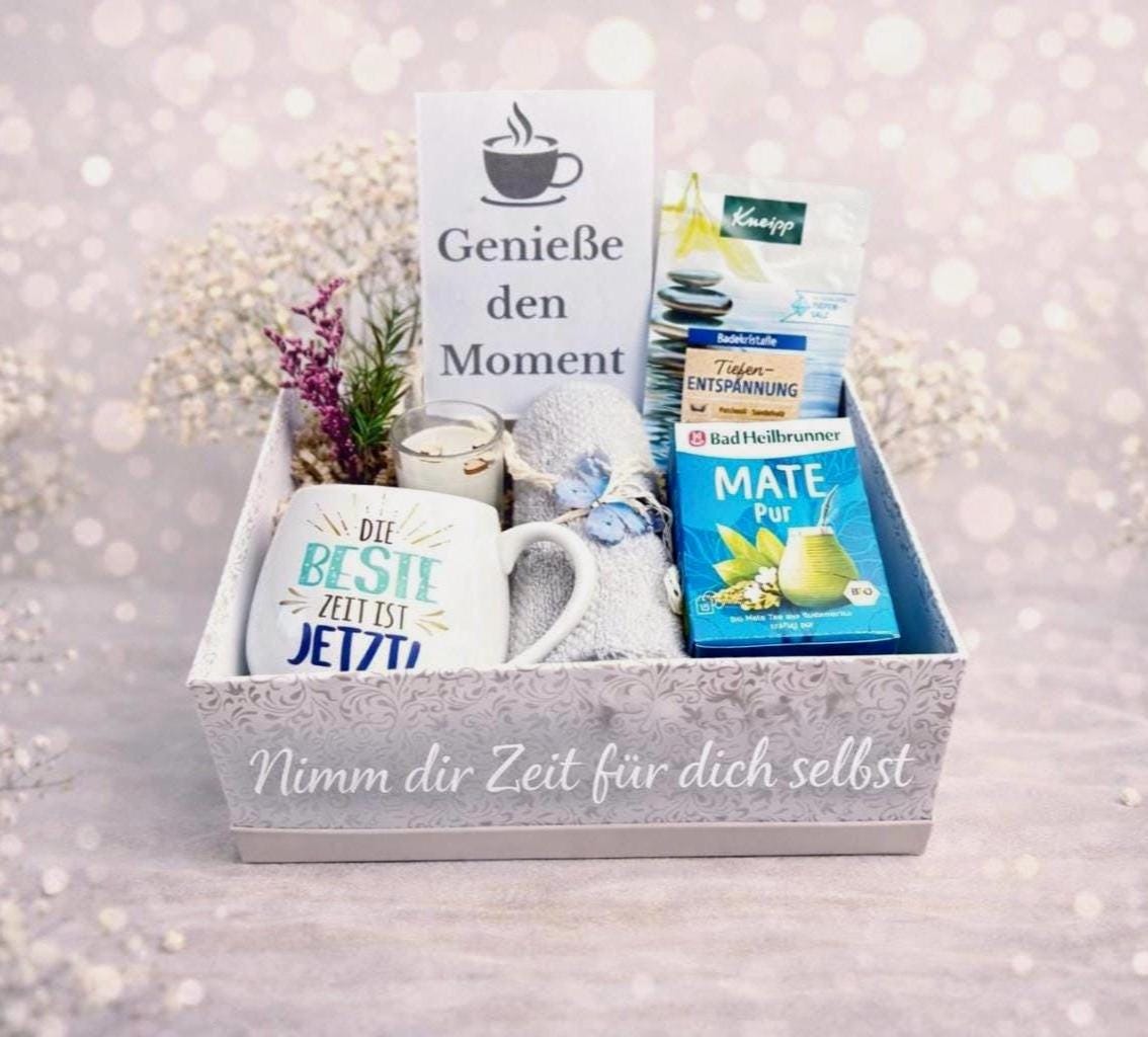 Geschenkset Mit Tasse Und Tee - Geschenkbox Für Freunde, Kolleginnen, Lieblingsmenschen Geburtstagsgeschenk Geschenk Zu Ostern Frau Geschenkset Mit Tasse Und Tee - Geschenkbox Für Freunde, Kolleginnen, Lieblingsmenschen Geburtstagsgeschenk Geschenk Zu Ostern Frau von Etsy - TibasZaubernadel