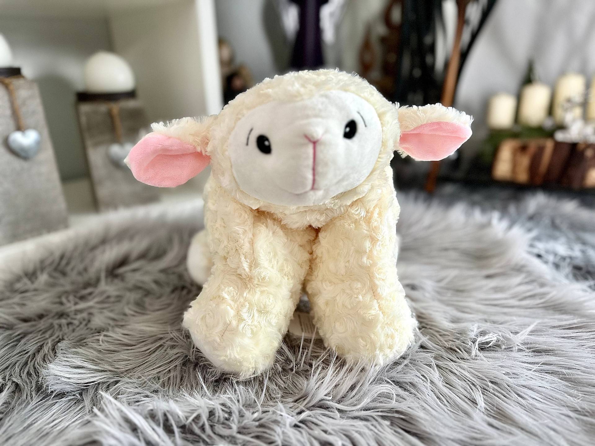 Wärmflasche Kuscheltier Schaf Mit Name - Geschenk Baby Geburt Taufe Personalisiert Halstuch & Bestickung Wärmekissen Kinder von Etsy - TibasZaubernadel