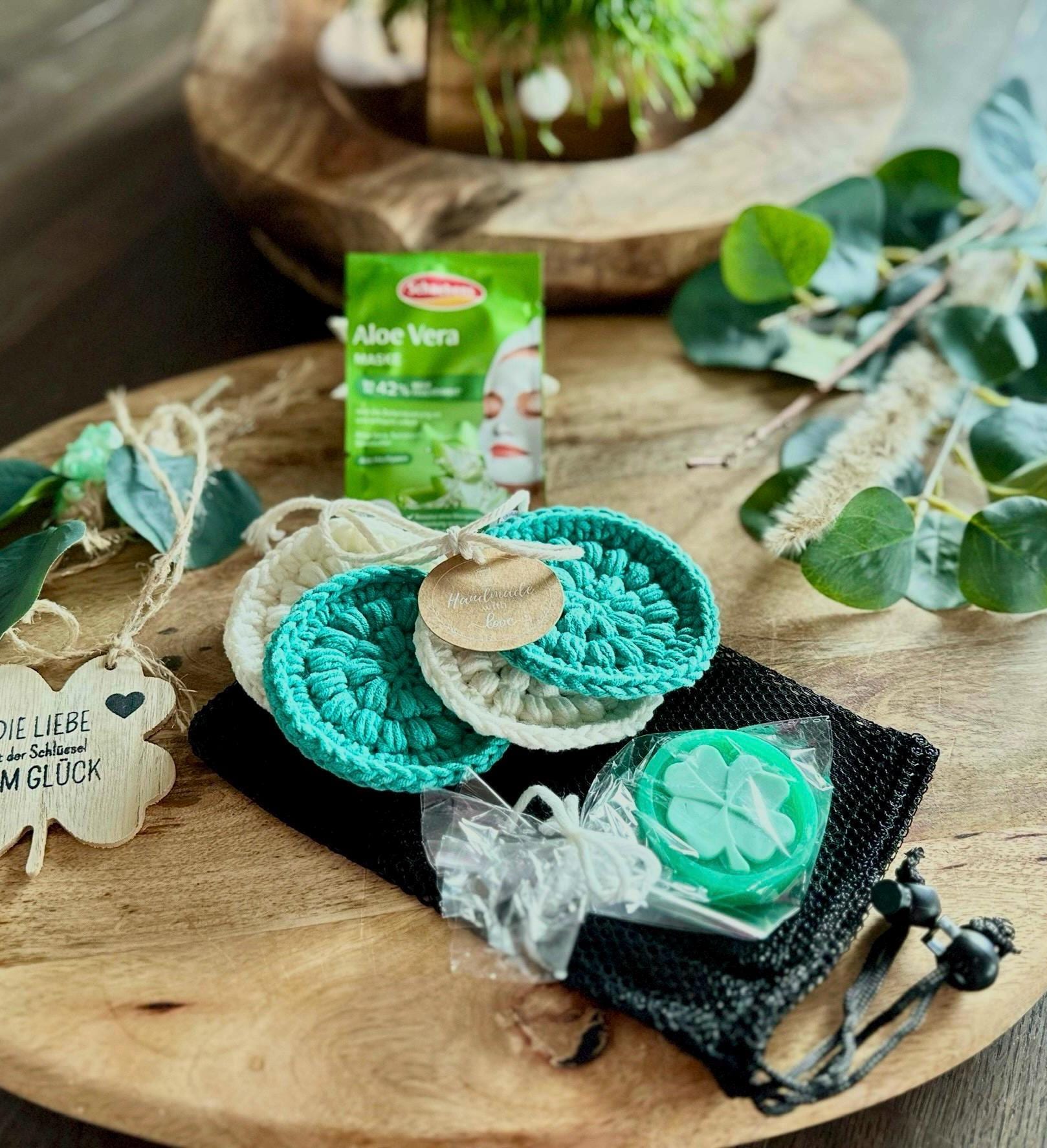 Wellness Geschenkset Frau Abschminkpads Naturseife Selbstpflege Set Nachhaltig &handmade Geburtstags-Geschenk von Etsy - TibasZaubernadel