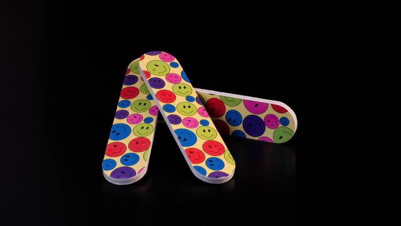 Smiley Nagelfeilen | 20 Oder 50 Stück Mit 100/180 Körnung Grobe & Feine Seite Keep Smiling Nagelfeile Nail Design von Etsy - Tiegellenz