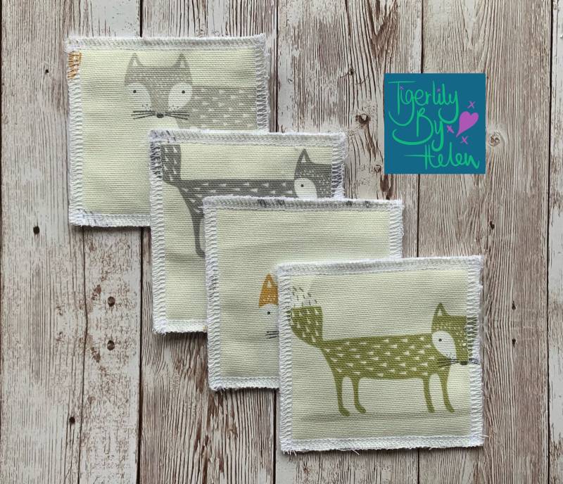 Foxy Bambus Wiederverwendbare Frottee Wattepads von Etsy - TigerlilyByHelen
