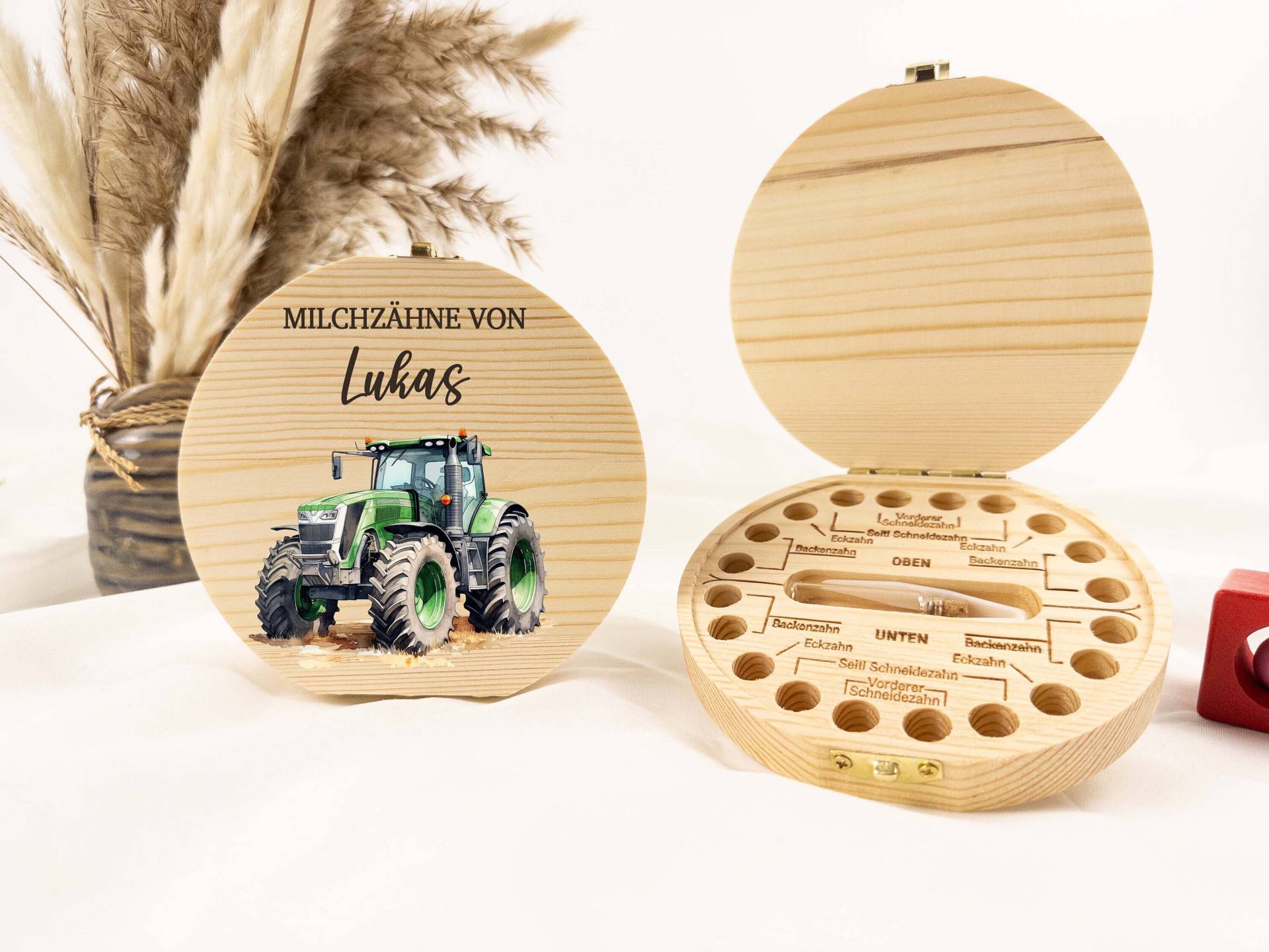Personalisierte Zahndose Traktor Für Junge, Baby, Milchzähne, Milchzahnbox, Aus Holz, Baby Geschenk, Taufgeschenk Personalisierte Zahndose Traktor Für Junge, Baby, Milchzähne, Milchzahnbox, Aus Holz, Baby Geschenk, Taufgeschenk von Etsy - TimberTalesCreations