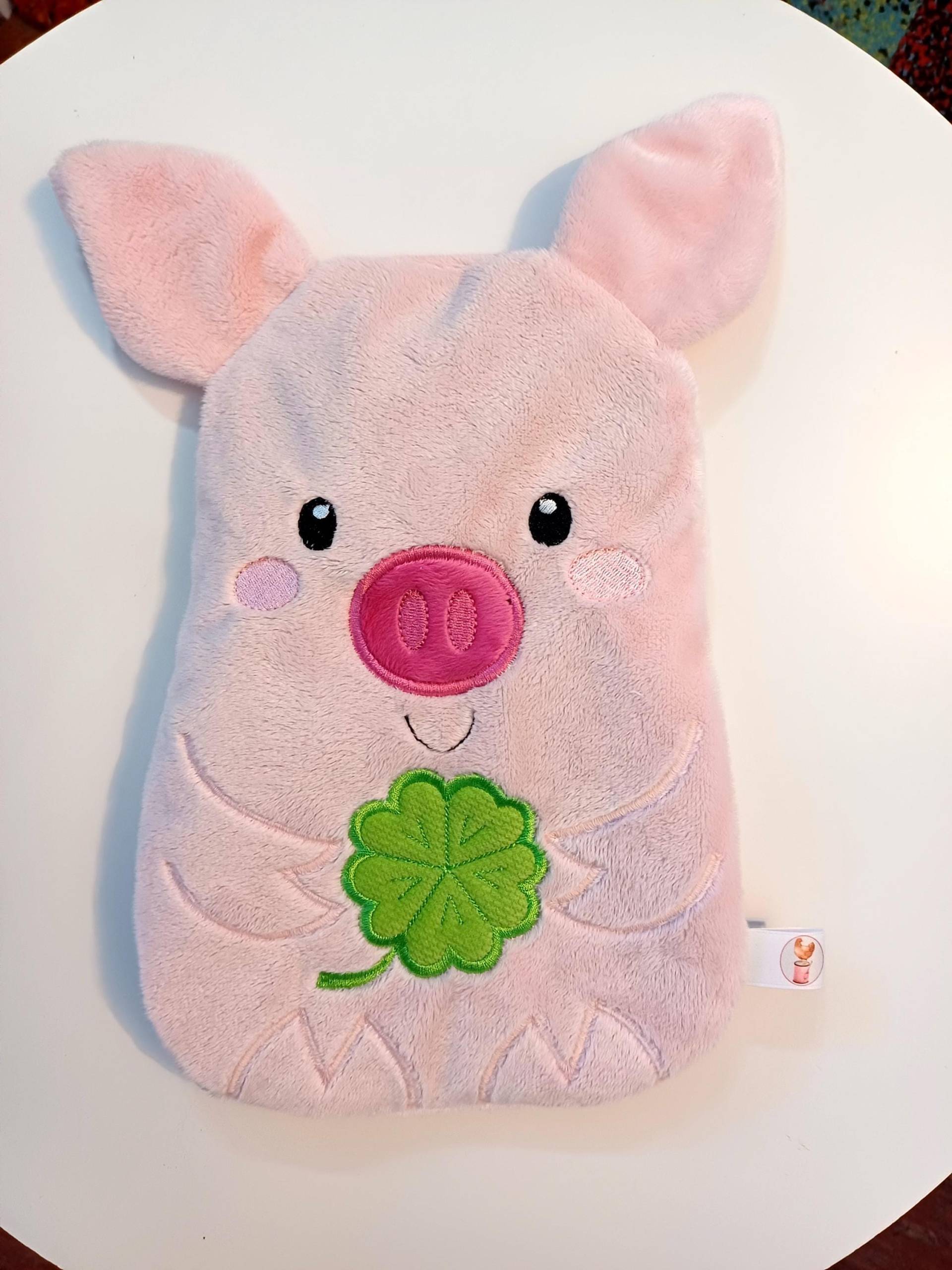 Wärmflaschenbezug Katze, Eule, Schweinchen von Etsy - TimbimHandarbeit