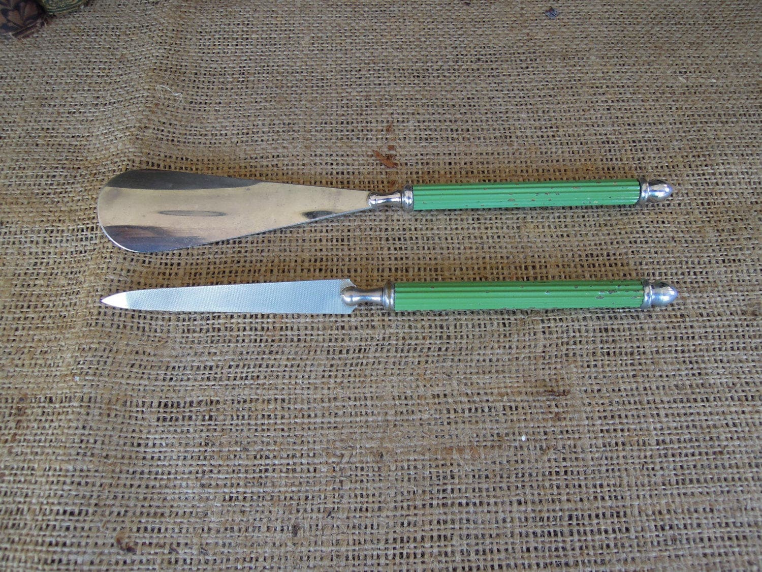 Vintage Art Deco Damen Schuhhorn Und Datei/Grooming Tools Persönliche Bräutigam Werkzeuge von Etsy - TinaTreasureTrinkets