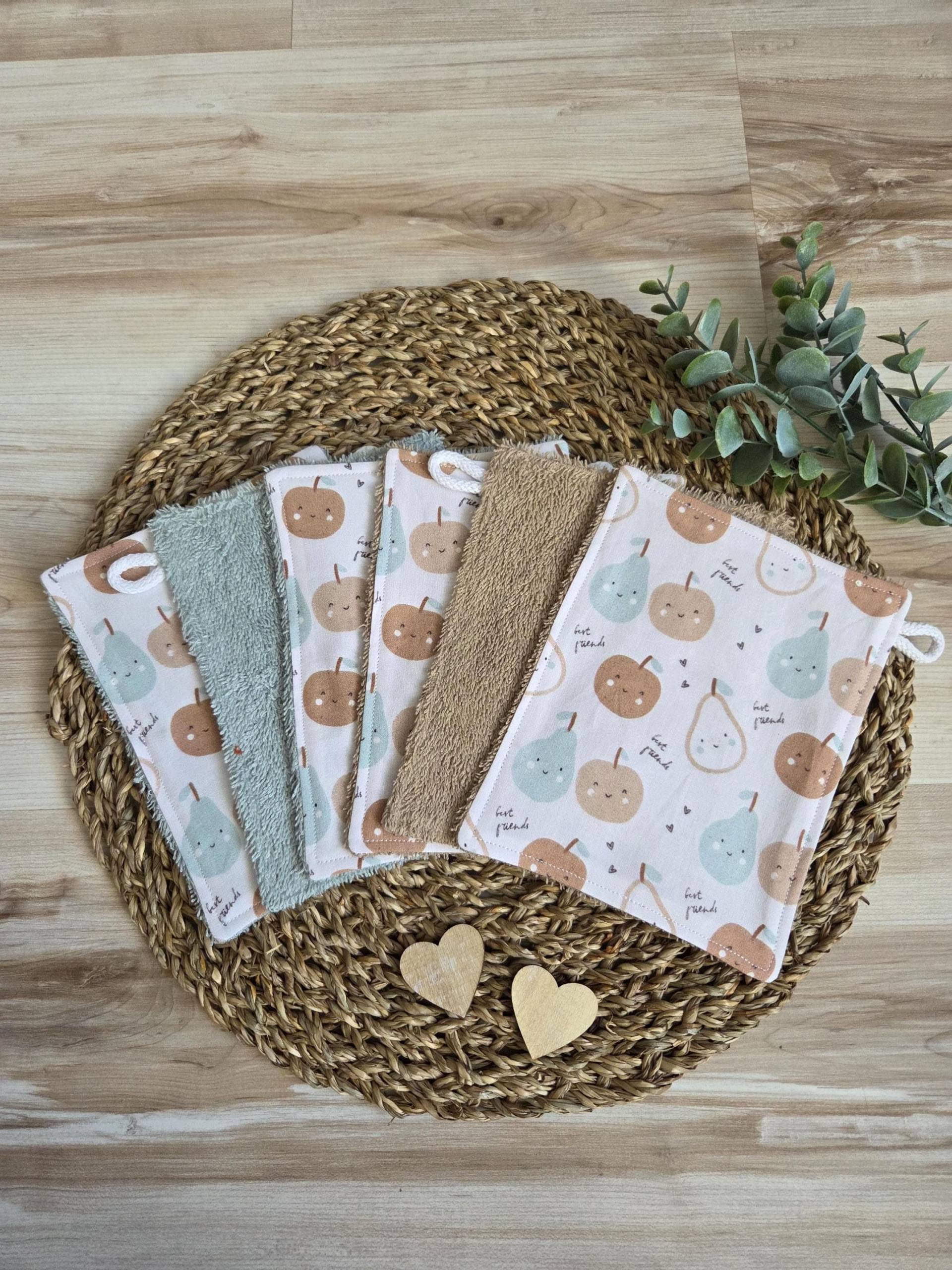 Waschlappen Set , Frotteewaschlappen, Obst Waschlappen, Babywaschlappen, Wieder Verwendbar Und Nachhaltig Waschlappen Set , Frotteewaschlappen, Obst Waschlappen, Babywaschlappen, Wieder Verwendbar Und Nachhaltig von Etsy - TinasCharmelli