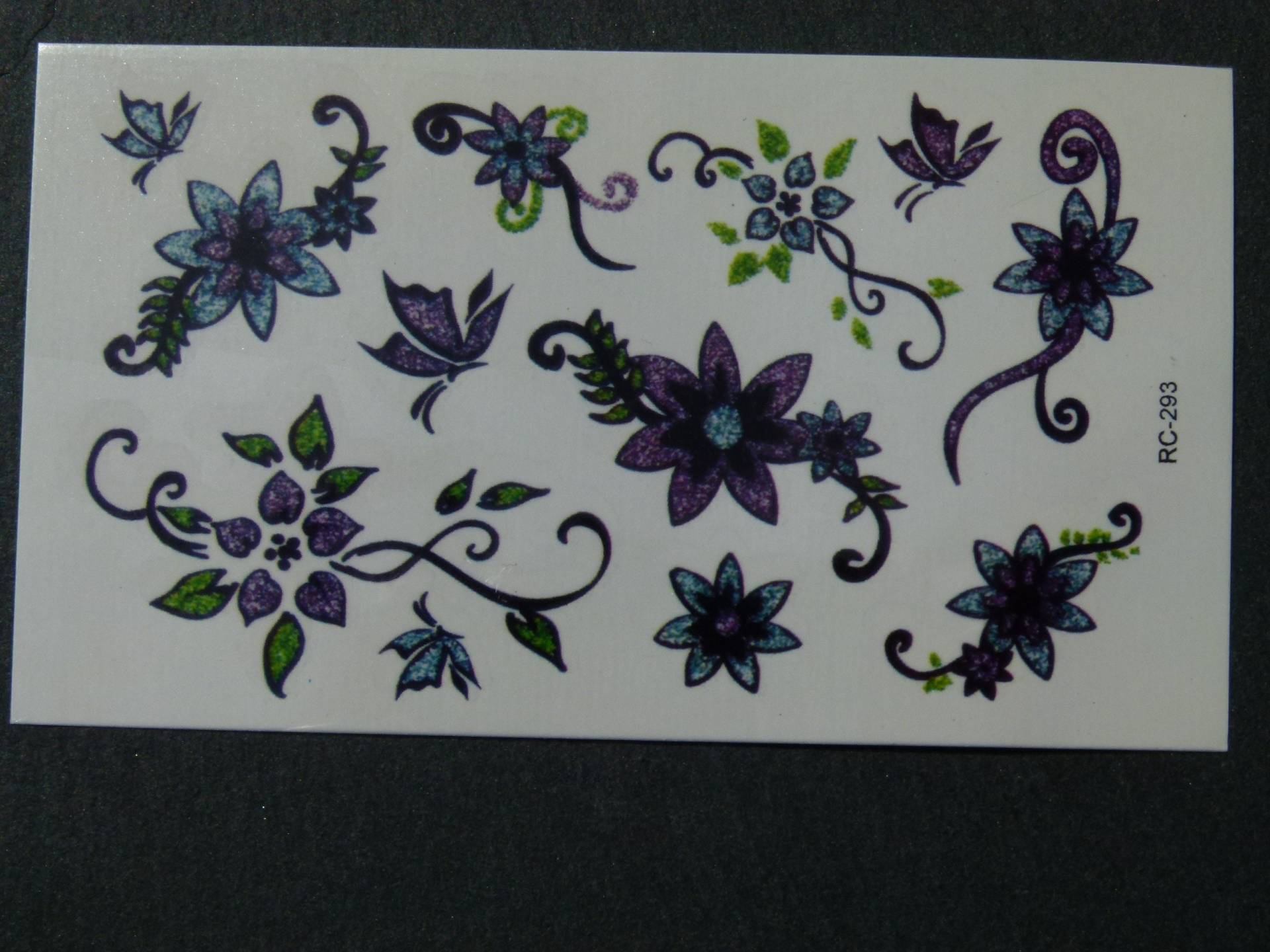 Nr. 075 - Temporary Tattoo Boho Bunt Romantisch Blume Lila Körperschmuck Körperbild Fake Armtattoo Körpertattoo Nr. 075 - Temporary Tattoo Boho Bunt Romantisch Blume Lila Körperschmuck Körperbild Fake Armtattoo Körpertattoo von Etsy - TinkyStarShop