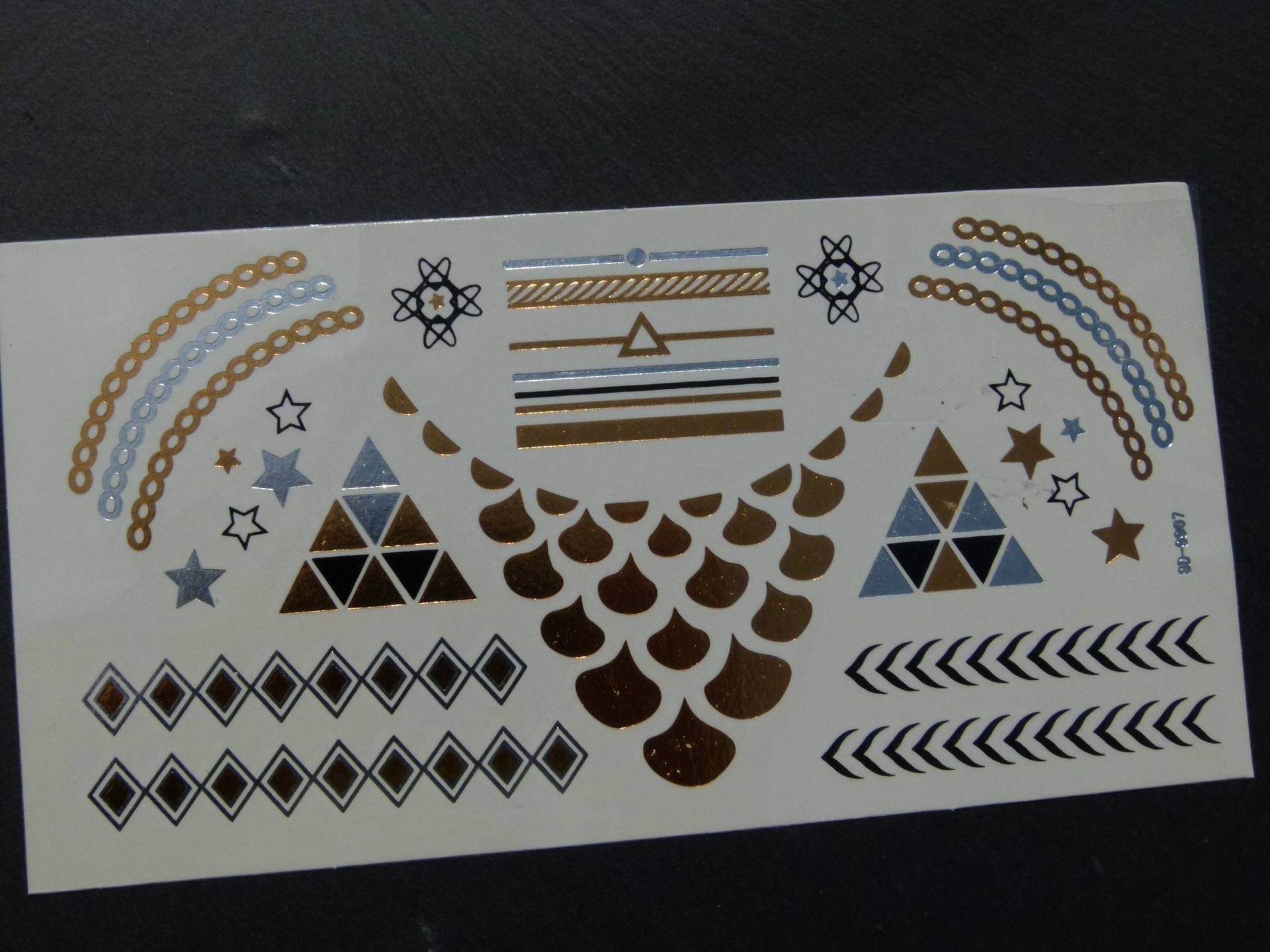 Nr. 149 - Temporäres Tattoo Boho Gold Silber Armband Kette Körperschmuck Körperbild Silberfarben Fake Nr. 149 - Temporäres Tattoo Boho Gold Silber Armband Kette Körperschmuck Körperbild Silberfarben Fake von Etsy - TinkyStarShop
