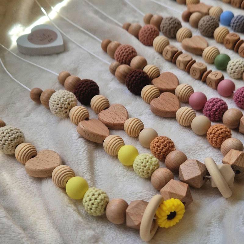 stillkette Mit Namen | Personalisierte Baby Babygeschenk Zur Geburt Geschenke Für Mamas Liebevoll Handgemacht & Bpa-Frei von Etsy - TitiloobyKiki