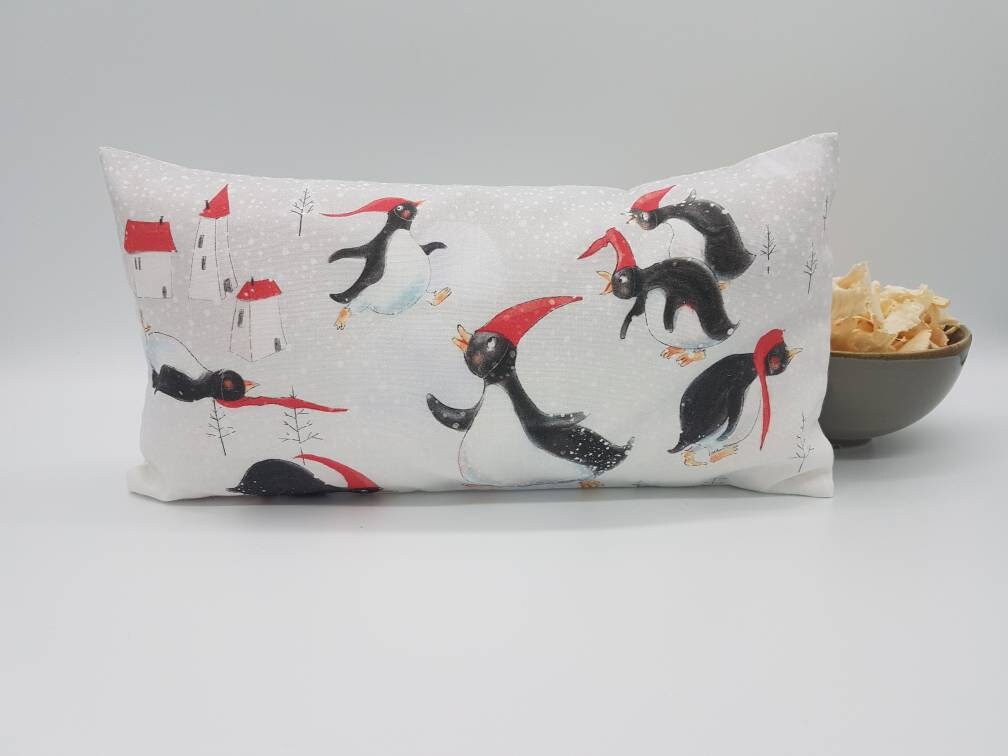 Zirbenkissen Ca.30x16cm Pinguine Im Schnee von Etsy - Tjordis