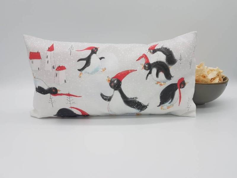Zirbenkissen Ca.30x16cm Pinguine Im Schnee Zirbenkissen Ca.30x16cm Pinguine Im Schnee von Etsy - Tjordis