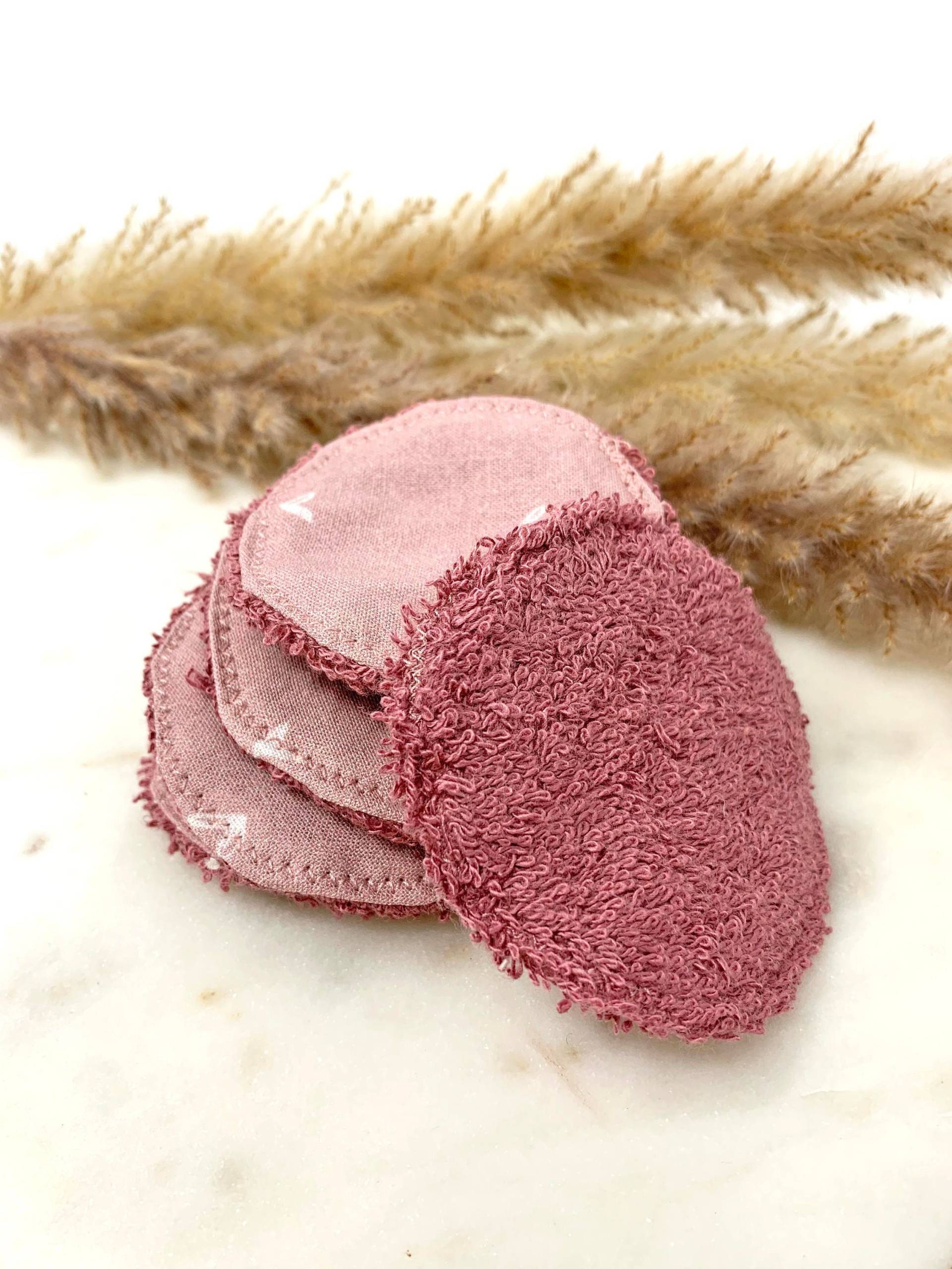 Waschbare Abschminkpads Blumen Waschbar Für Nachhaltigkeit Im Badezimmer, Wattepads Zum Abschminken Aus Baumwolle, Kosmetikpads in Rosa von Etsy - TochtervonWalter