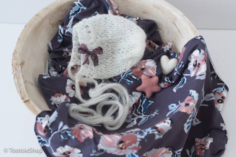 Floral Stretch Strick Jersey Wickeln, Gefilzte Herzen Und Sterne, Motorhaube Set, Foto-Session Prop, Wrap Set Baby Mütze Stricken Floral Stretch Strick Jersey Wickeln, Gefilzte Herzen Und Sterne, Motorhaube Set, Foto-Session Prop, Wrap Set Baby Mütze Stricken von Etsy - TootsieShop