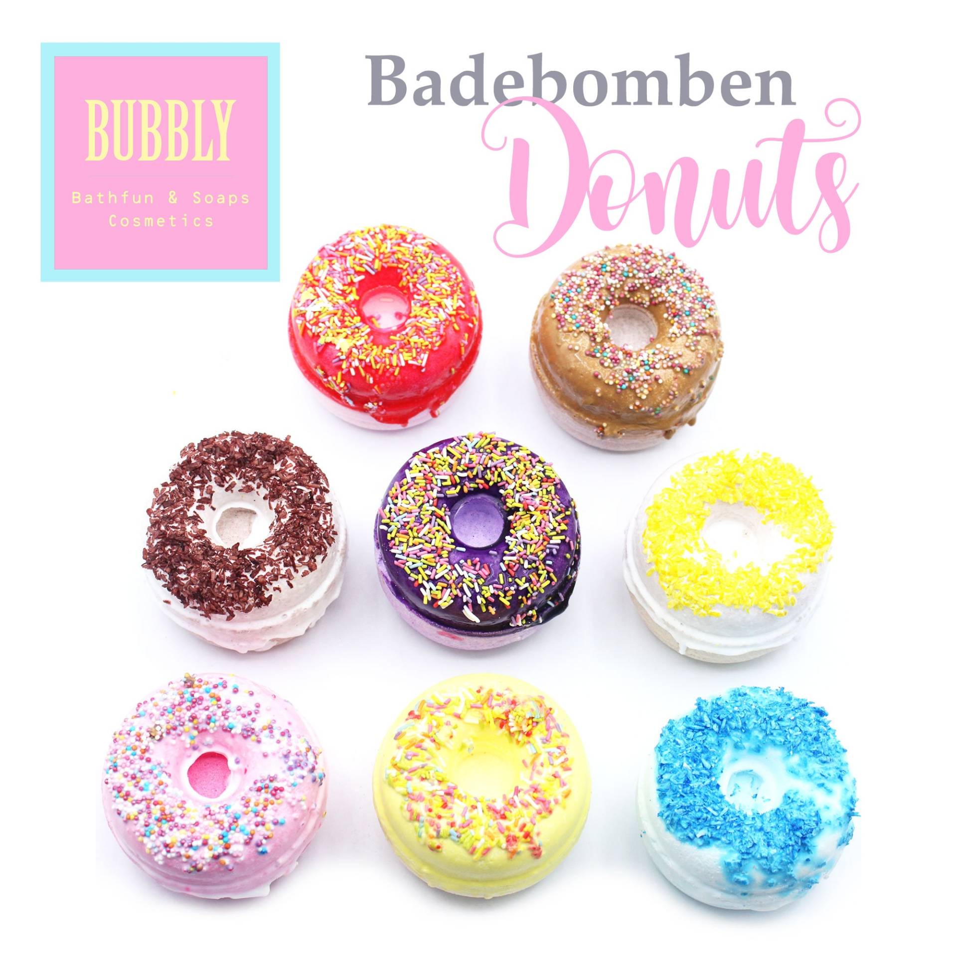 B-Ware Ausverkauf - Bathbombs Donuts Xxl Von Bubbly Riesige Badebomben Für Dein Badeerlebnis B-Ware Ausverkauf - Bathbombs Donuts Xxl Von Bubbly Riesige Badebomben Für Dein Badeerlebnis von Etsy - TopicMint