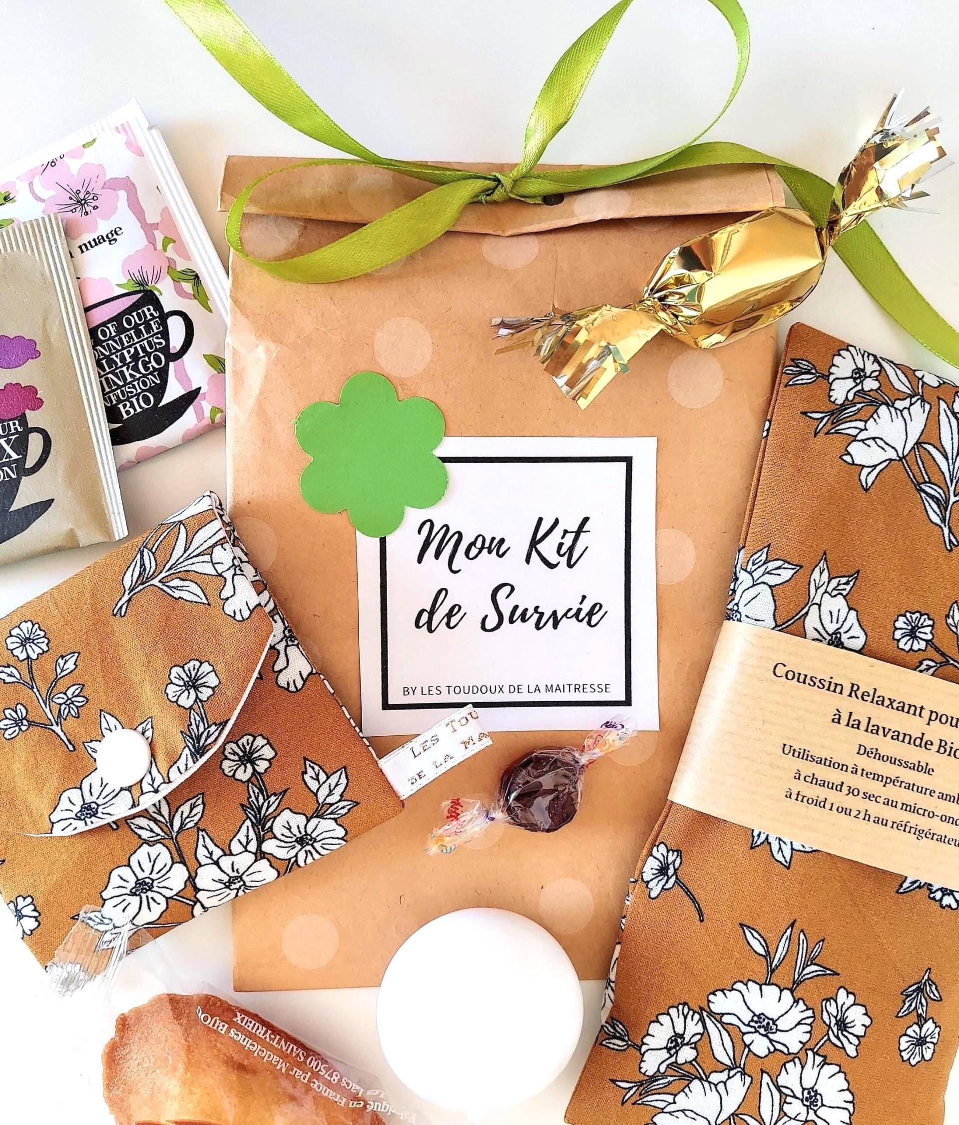 Survival-Geschenkset Für Frauen - Meine Wellness-Pause Vintage-stil Handgefertigt in Frankreich von Etsy - ToudouxDeLaMaitresse