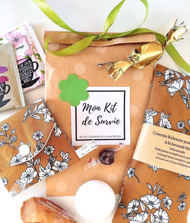 Survival-Geschenkset Für Frauen - Meine Wellness-Pause Vintage-stil Handgefertigt in Frankreich von Etsy - ToudouxDeLaMaitresse