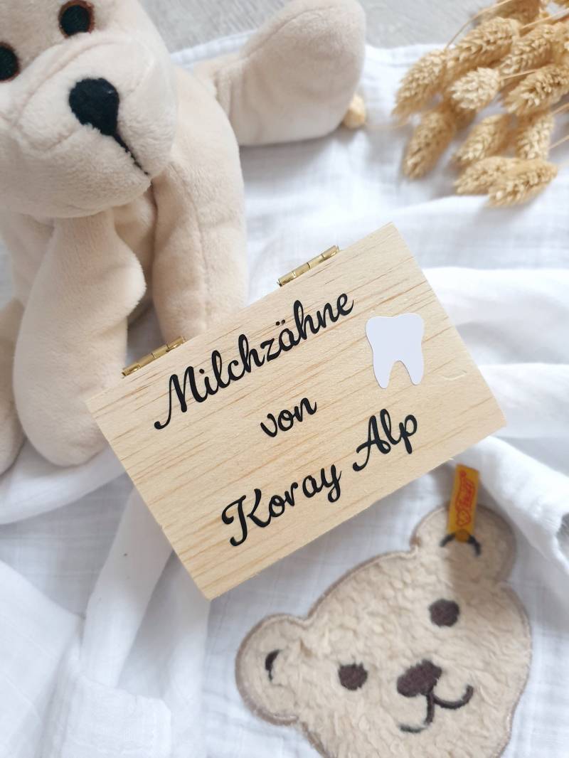 Personalisierte Milchzahndose Mit Namen, Dose Für Zähne | Zahnfee Kinder von Etsy - TraumhaftDesign