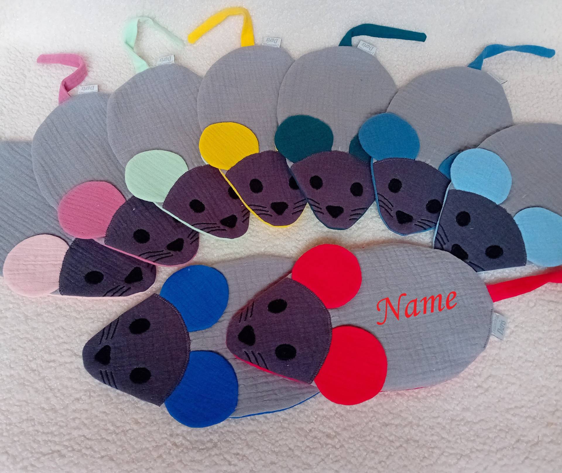 Kirschkernkissen-Wärmekissen "Mauschen"Mit Namen Kirschkernkissen-Wärmekissen "Mauschen"Mit Namen von Etsy - TrauminselDaris
