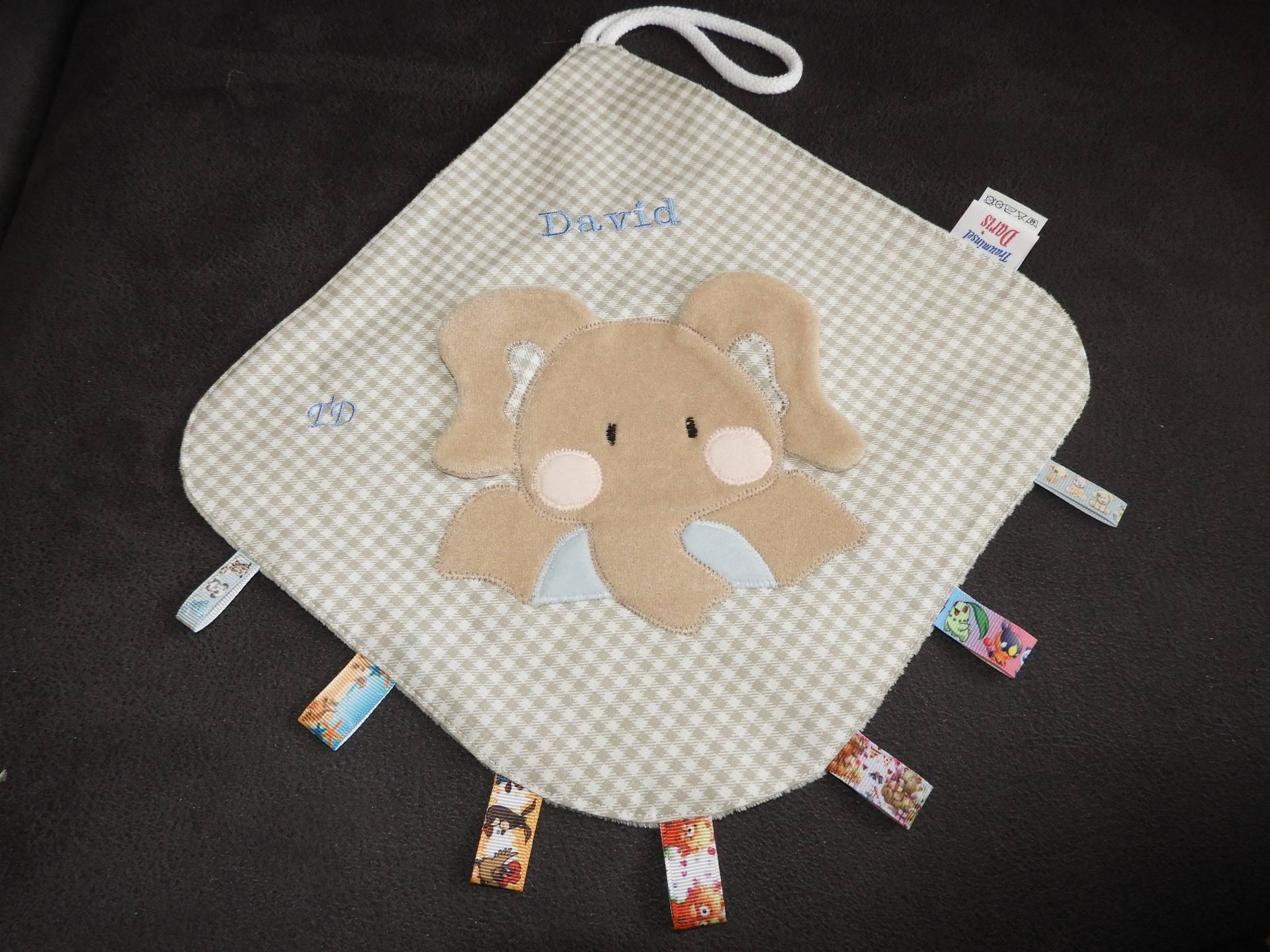 Schnullertuch, Knistertuch Mit Namen Schnullertuch, Knistertuch Mit Namen von Etsy - TrauminselDaris