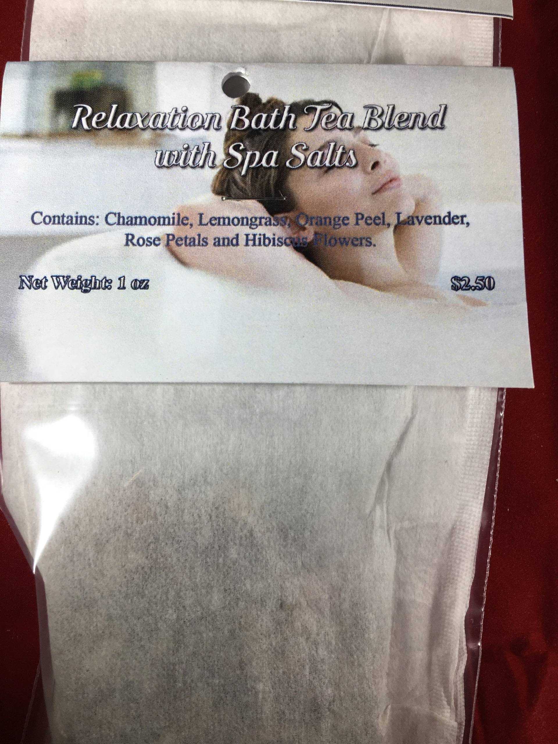 Entspannungsbad Tee Mit Spa-Salzen Entspannungsbad Tee Mit Spa-Salzen von Etsy - TrayBrook