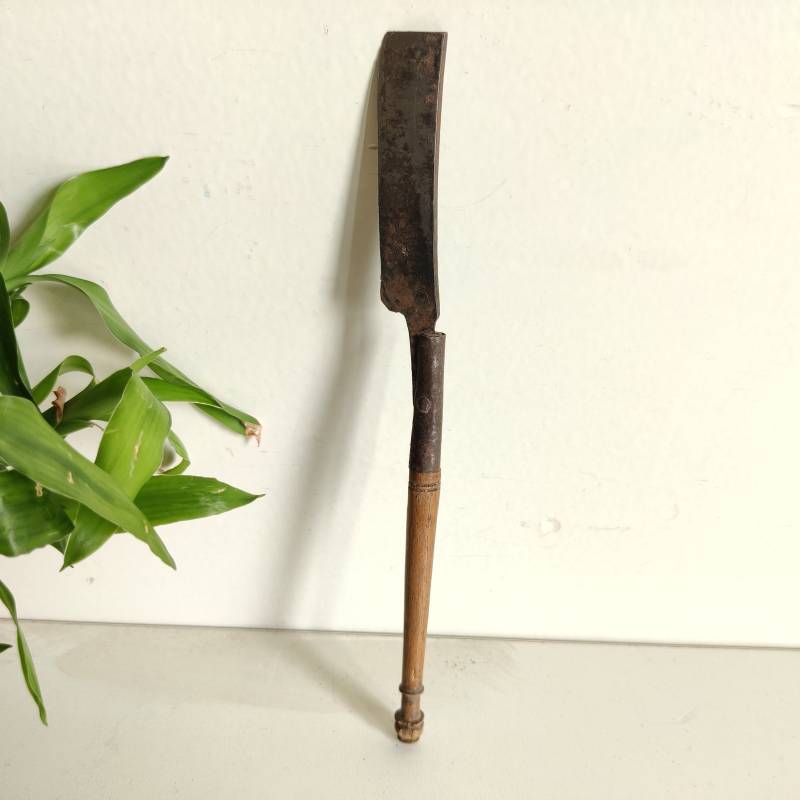 Antikes Handgemachtes Rasiermesser Stahlklinge Holzgriff Palisandergriff Handgefertigtes Sammlerstück Eitelkeit Pflege W734 von Etsy - TreasureArtefacts