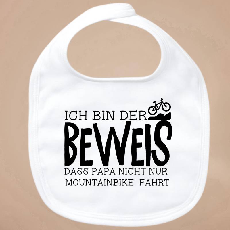 Babylätzchen Papa Hobby | Ich Bin Der Beweis, Dass Nicht Mountainbike Fährt Im Geschenkbeutel |Babygeschenk Geburt-Papa von Etsy - TrendMama