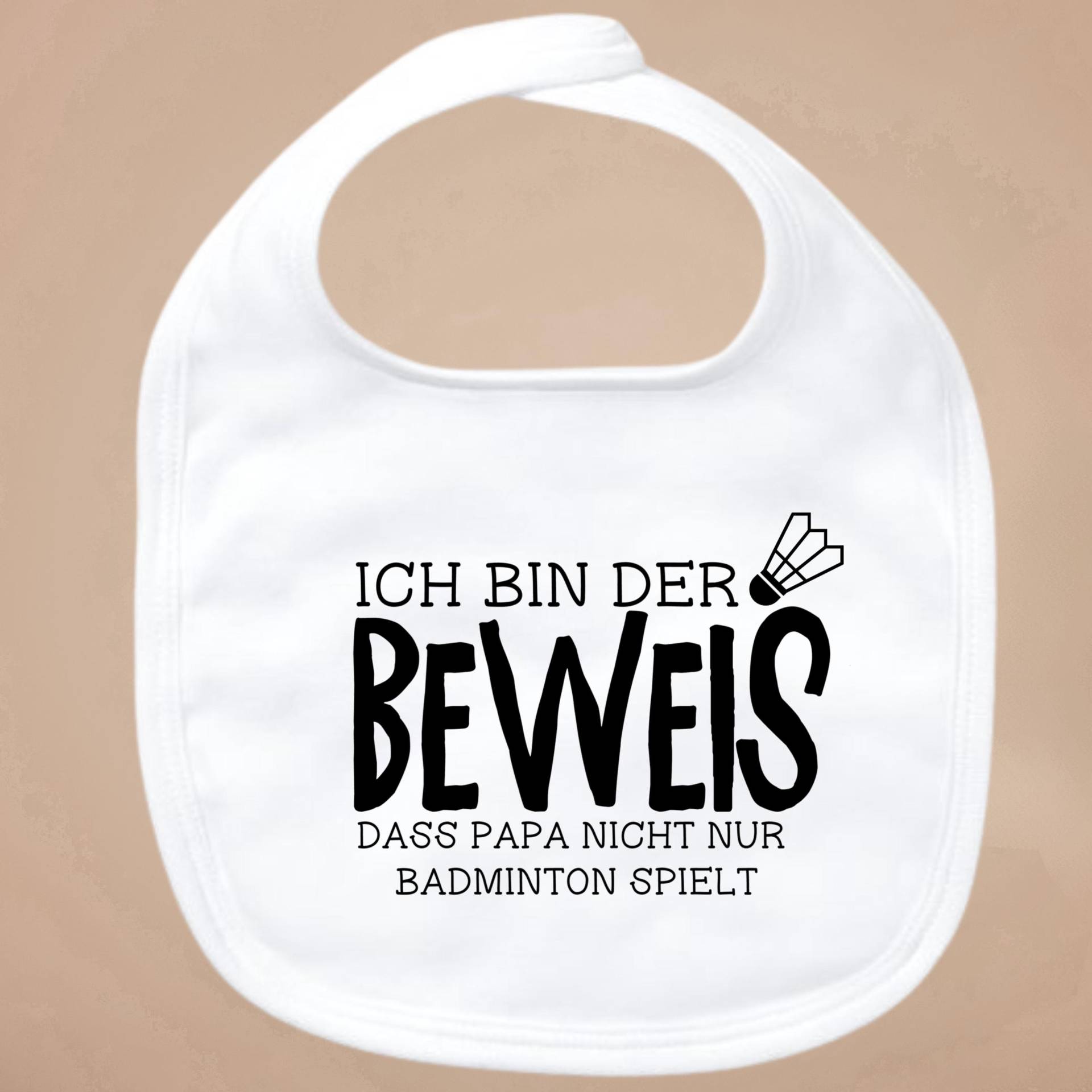Babylätzchen Papa Hobby | Ich Bin Der Beweis, Dass Nicht Nur Badminton Spielt Geschenkbeutel |Babygeschenk Geburt-Papa| Viele Farben Babylätzchen Papa Hobby | Ich Bin Der Beweis, Dass Nicht Nur Badminton Spielt Geschenkbeutel |Babygeschenk Geburt-Papa| Viele Farben von Etsy - TrendMama