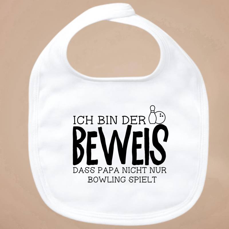 Babylätzchen Papa Hobby | Ich Bin Der Beweis, Dass Nicht Nur Bowling Spielt Im Geschenkbeutel |Babygeschenk Geburt-Papa von Etsy - TrendMama