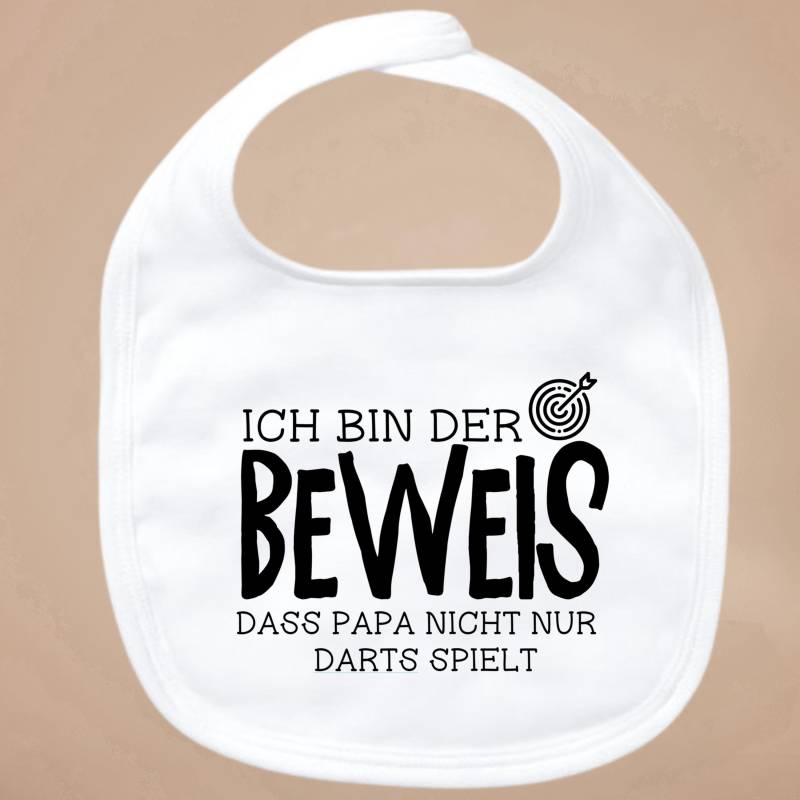 Babylätzchen Papa Hobby | Ich Bin Der Beweis, Dass Nicht Nur Darts Spielt Im Geschenkbeutel |Babygeschenk Geburt-Papa von Etsy - TrendMama