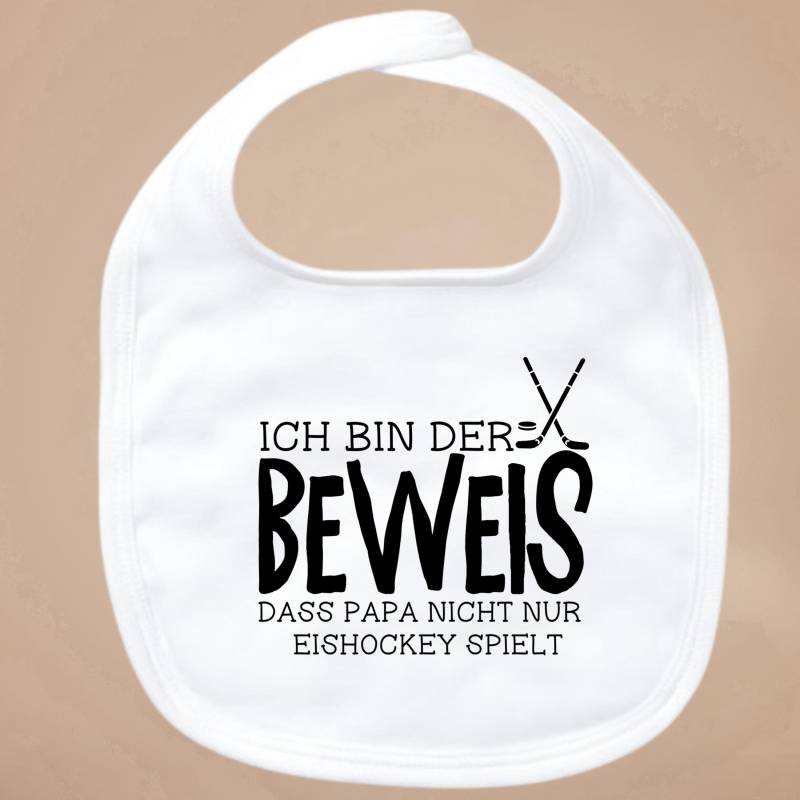 Babylätzchen Papa Hobby | Ich Bin Der Beweis, Dass Nicht Nur Eishockey Spielt Im Geschenkbeutel |Babygeschenk Geburt-Papa von Etsy - TrendMama
