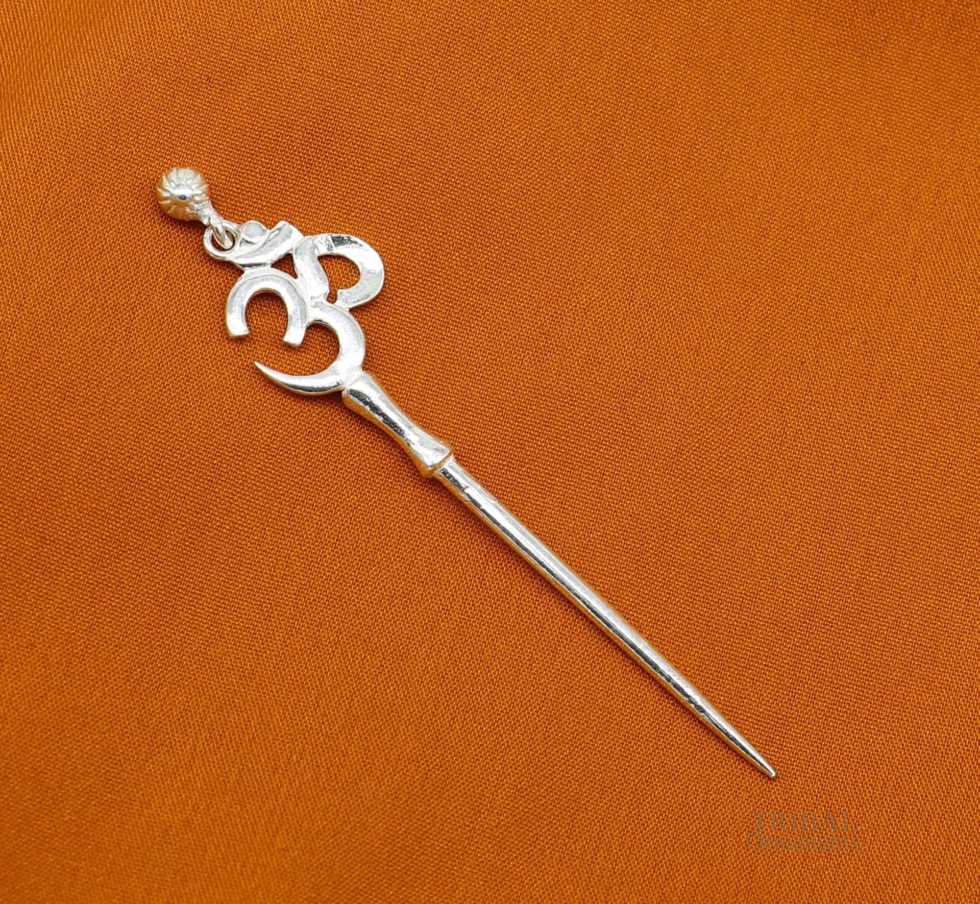 3" Zoll Lange Handgemachte Massive Sterling Silber Kum Sticks, Eyeliner Stick, Kajal Surma Braut Vintage Stil Geschenk Su622 3" Zoll Lange Handgemachte Massive Sterling Silber Kum Sticks, Eyeliner Stick, Kajal Surma Braut Vintage Stil Geschenk Su622 von Etsy - TribalOrnaments