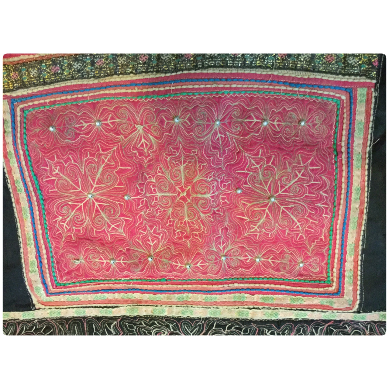Vintage Stammes Hmong Babytrage Im Norden Von Vietnam, Dien Bien Bereich von Etsy - TribalhandmadeStore