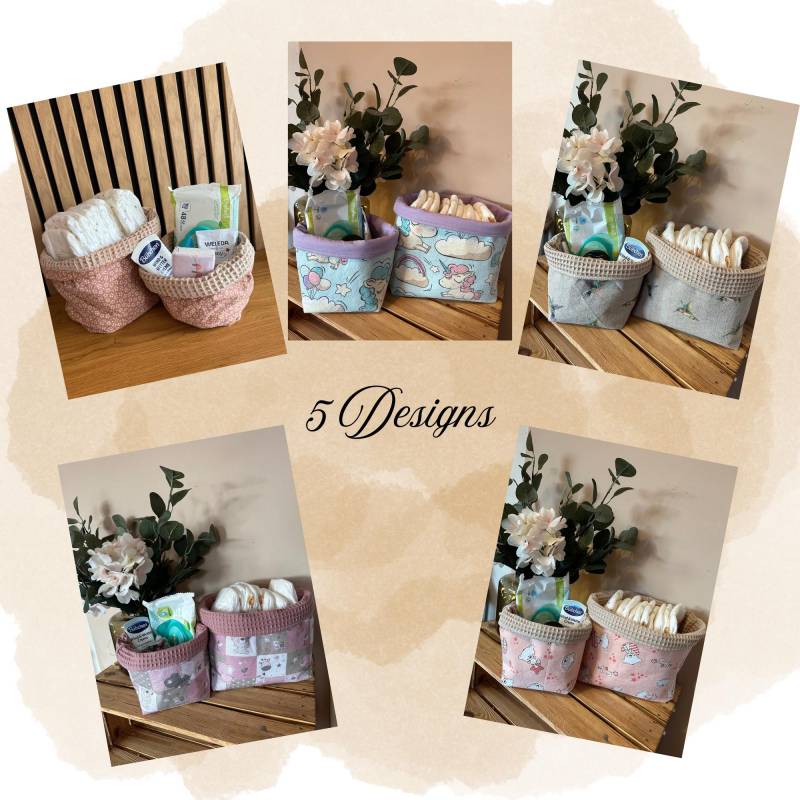 Windelutensilo Set - Großes Und Kleines Utensilo Für Wickeltisch 5 Designs Erhältlich Aufbewahrung Baby Windeln Pflege von Etsy - TrinisHandmadeShop