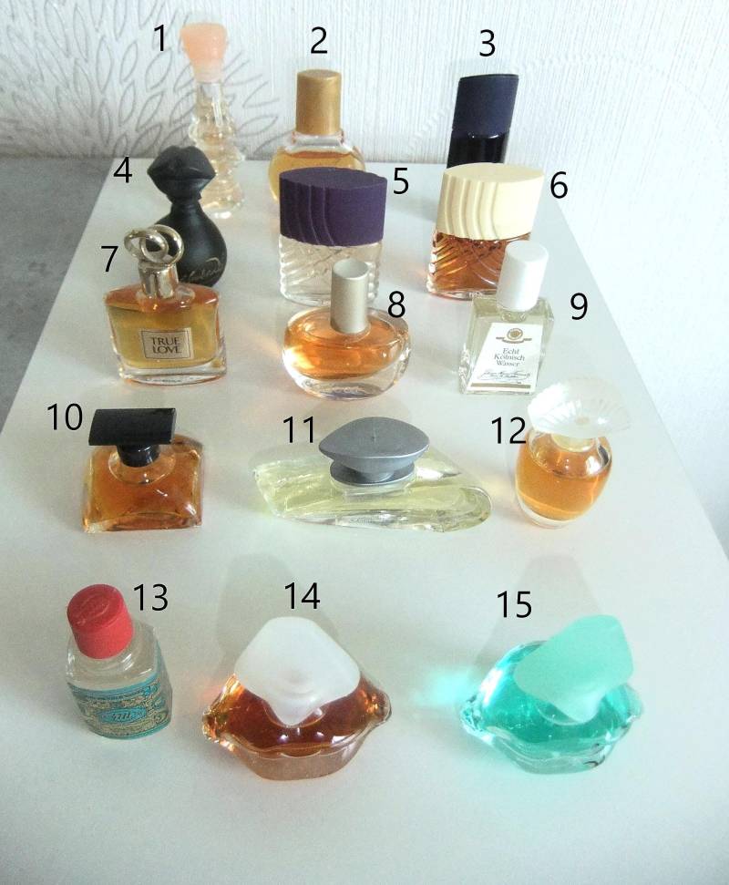 Verschiedene Miniaturparfüms/Edt Nach Wahl von Etsy - TroedelMarie