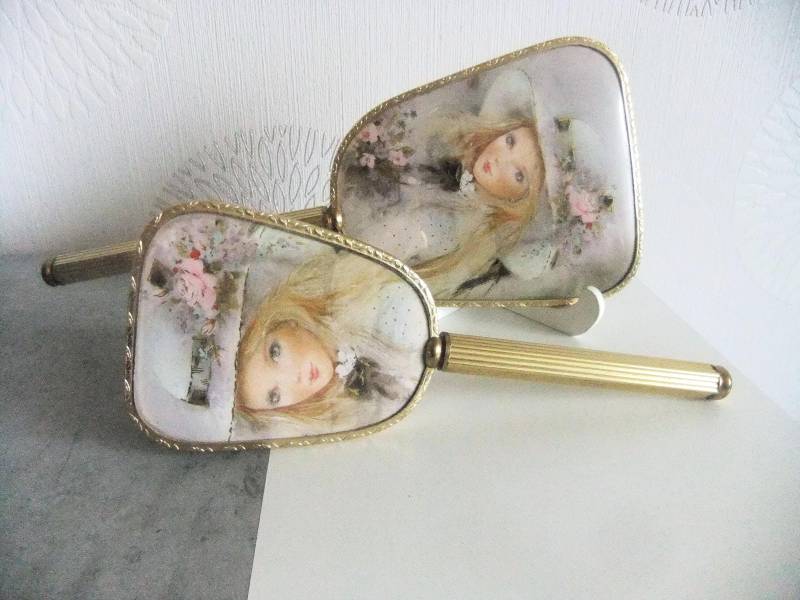 Zauberhaftes Frisierset, 1970Er Jahre von Etsy - TroedelMarie