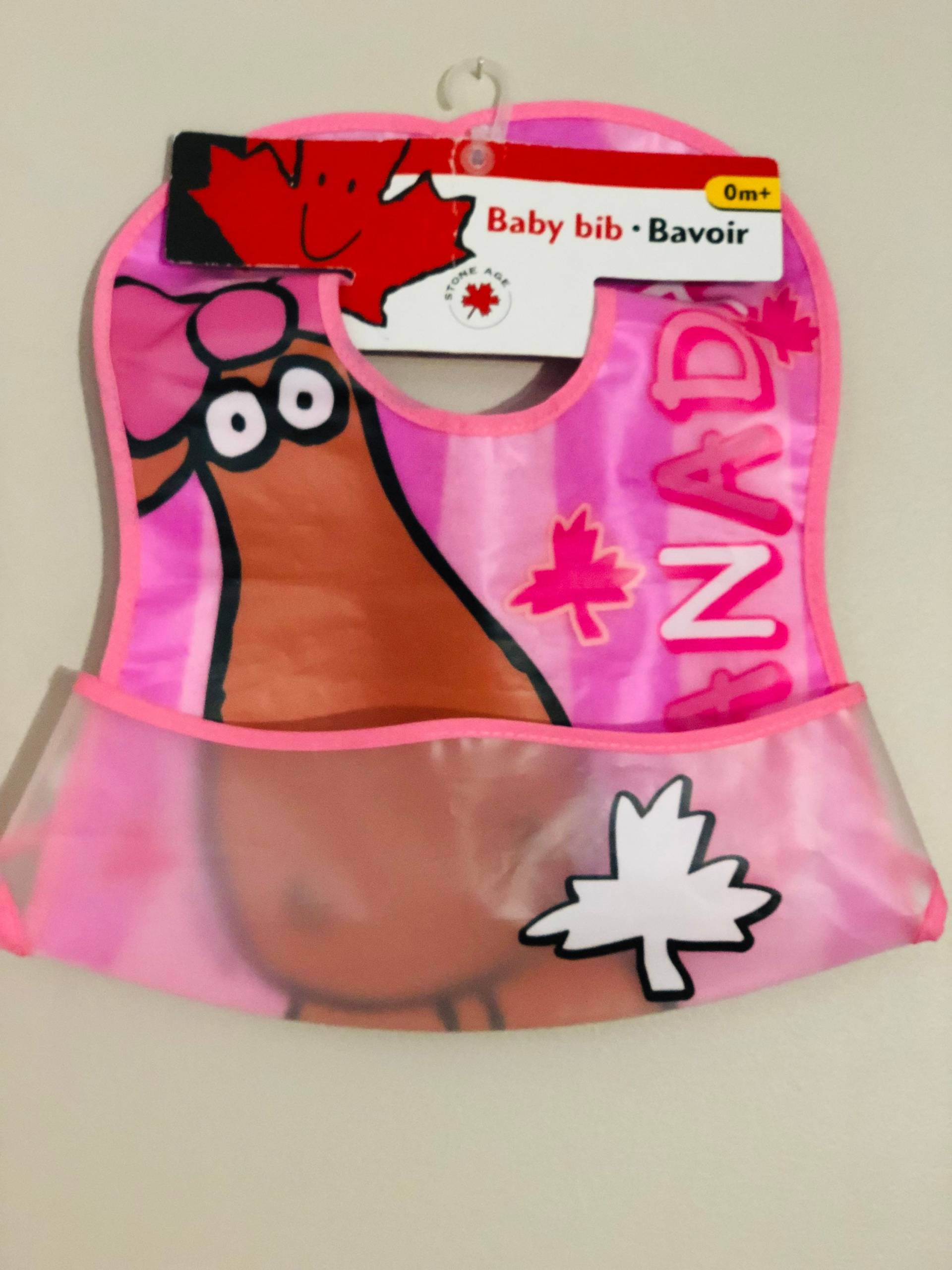 Pink Baby Lätzchen Kanada Elch Design Retro 0 Monate + Kostenloser Versand Aus von Etsy - TrueLocalColour